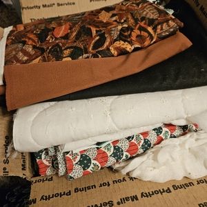 Giant vintage fabric lot